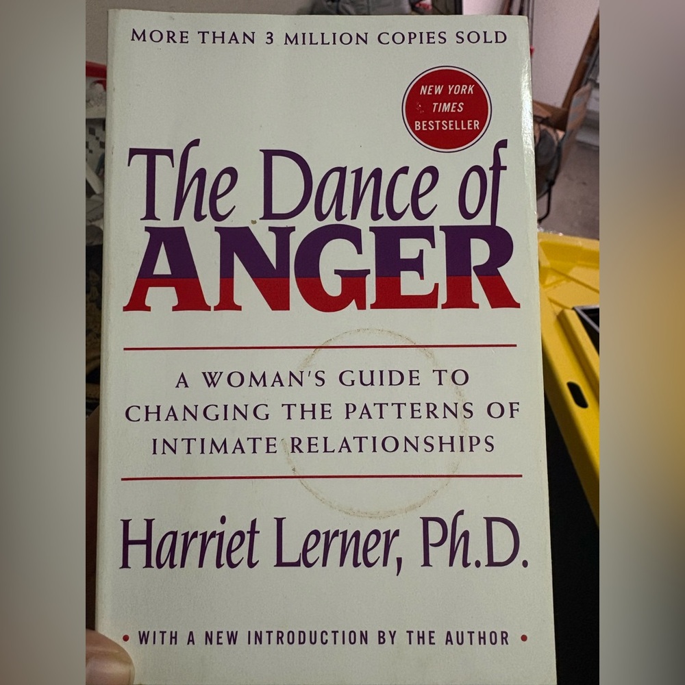 The Dance of Anger Book